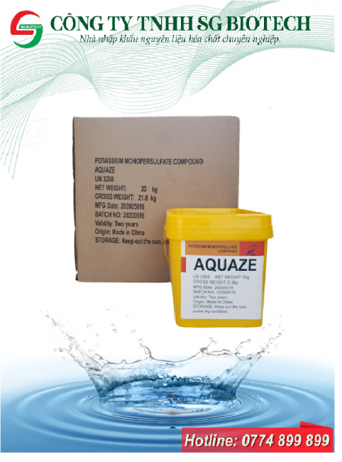 Aquaze - potassium monopersulphate 50% - virkon, wirkon