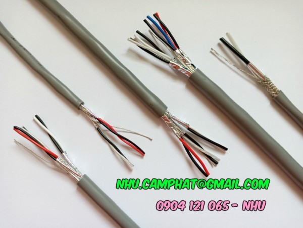 Audio Cable. Control Cable. Cáp tín hiệu vặn xoắn AWG.