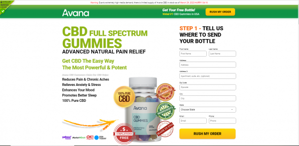 Avana CBD Gummies (Scam or Hoax) Relief Stress and Anxiety!