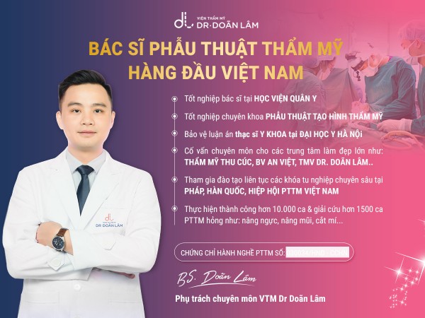 Bác sĩ thẩm mỹ Trần Doãn Lâm là ai?