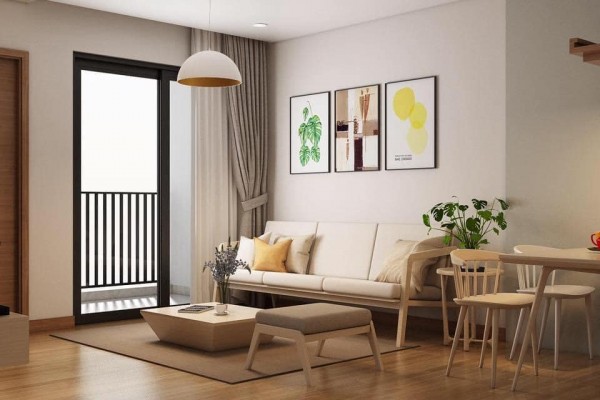 Bài trí hợp lý giúp căn hộ ấm cúng và thân thiện