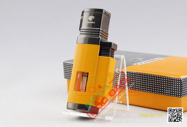 Bán bật lửa khò, bật lửa xì gà Cohiba có đục lỗ H082