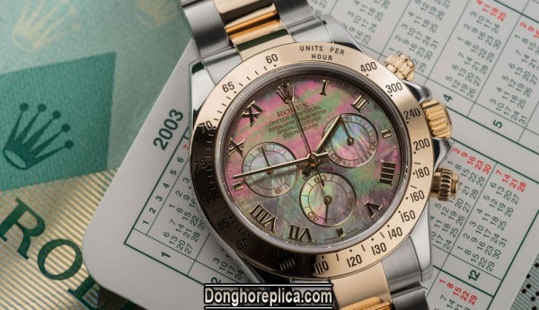 Bạn có biết Đồng hồ Rolex mặt xà cừ là gì không ?