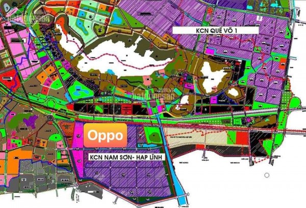 Bán đất đẹp Lô Hạp Lĩnh sát Chợ trung tâm, gần nhà máy Oppo