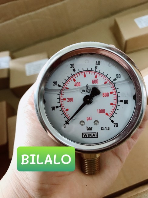 Bán Đồng hồ đo áp - Đồng hồ áp suất - Đồng hồ áp lực Wika tại Bilalo 