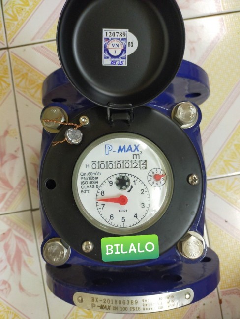 Bán đồng hồ đo nước Pmax DN50 giá rẻ tại Hải phòng 