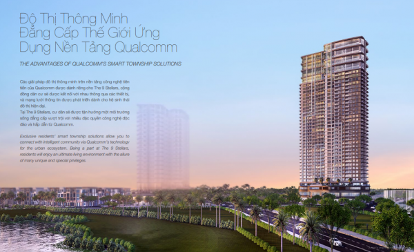 Bán gấp căn hộ cao tầng 2pn 74m2 The 9 Stellars Ngay tại trạm Metro Long Bình view nội khu