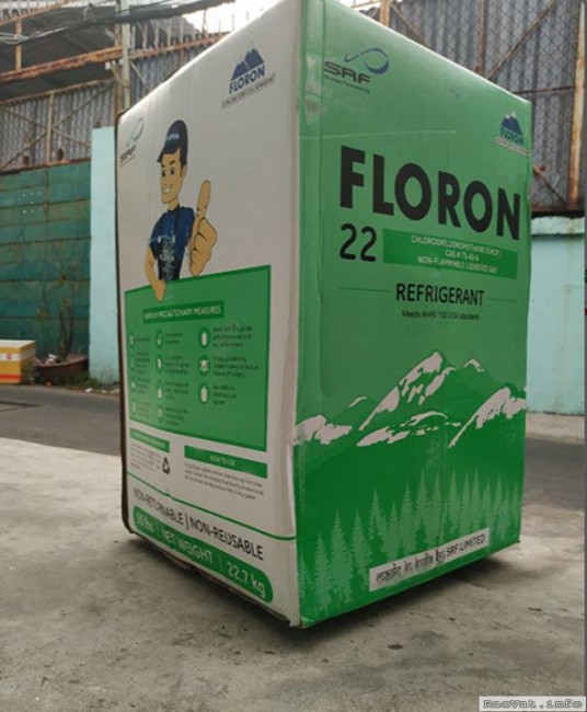 Bán gas Floron R22 13.6 kg và 22.7kg 