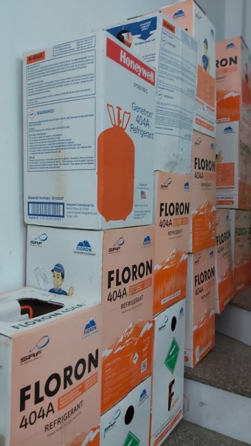Bán Gas Floron R404A Ấn Độ 10,9Kg