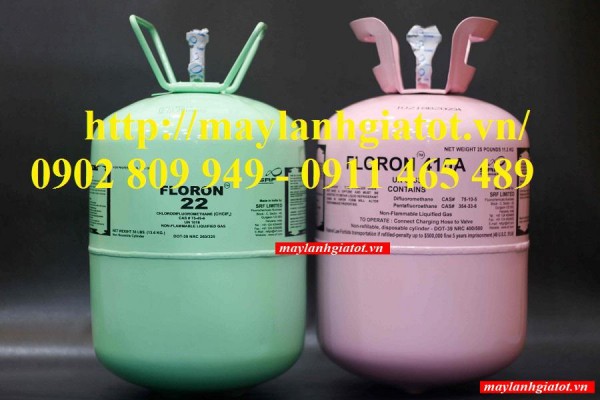 Bán giá lẻ và sỉ gas lạnh Floron R410A 11,3Kg -  Điện máy Thành Đạt