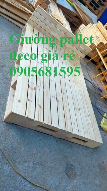 Bán giường pallet deco giá rẻ tại Đà Nẵng 0905681595