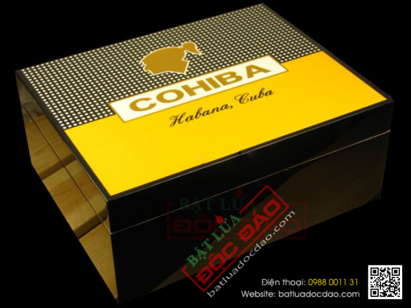 Bán hộp bảo quản xì gà Cohiba 40 điếu H525-50, free ship