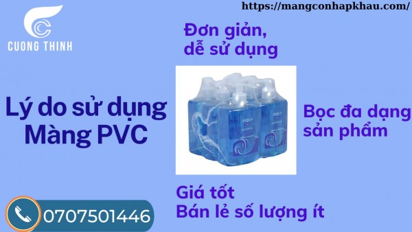 bán lẻ màng co pvc bọc hộp bọc hũ