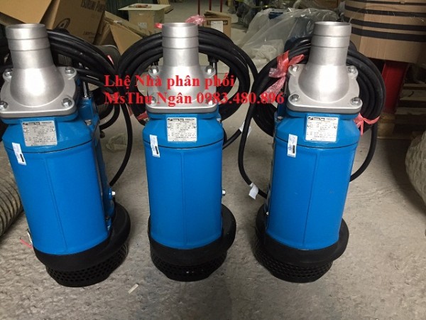 Bán máy bơm chìm Tsurumi 7,5kw xuất xứ Japan LH:(*0983.480.896*) 