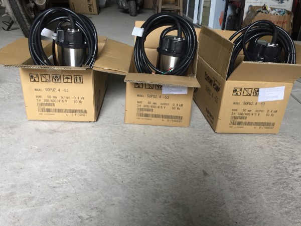 Bán máy bơm nước thải 0,4kw 0,75kw hãng Tsurumi Call 0983.480.896