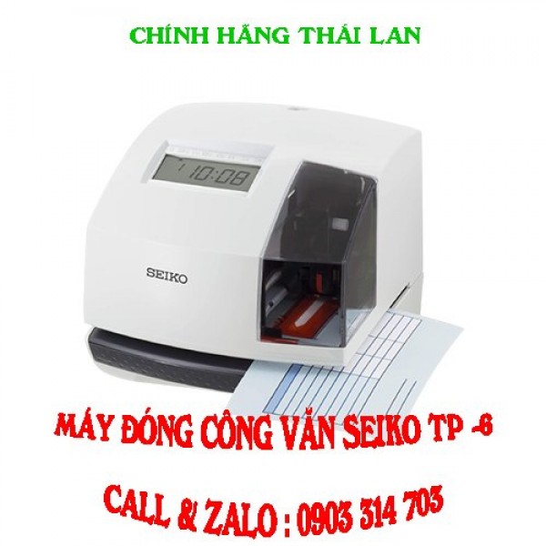 Bán máy đóng công văn Seiko TP6-Máy Văn Phòng Thanh Phương
