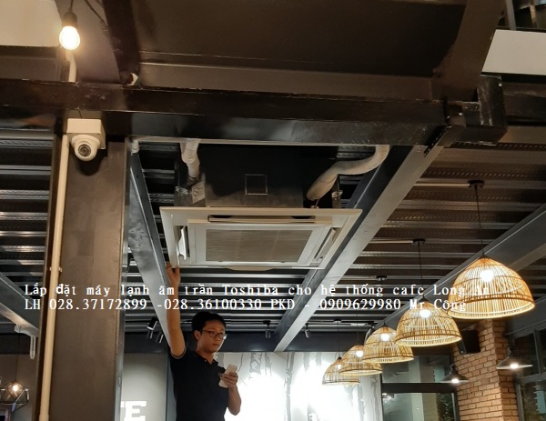 Bán máy lạnh âm trần các loại giá cực rẻ cho công trình 