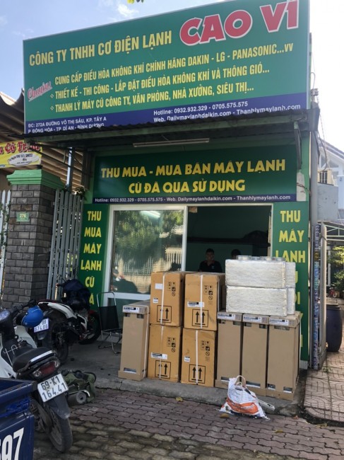 Bán máy lạnh âm trần ở Tân Bình #0932.932.329