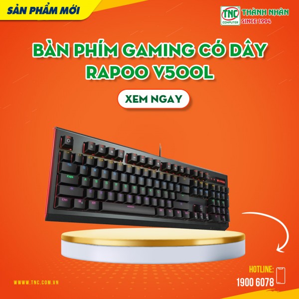 Bàn phím gaming có dây Rapoo V500L