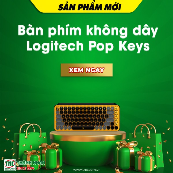 Bàn phím không dây Logitech Pop Keys