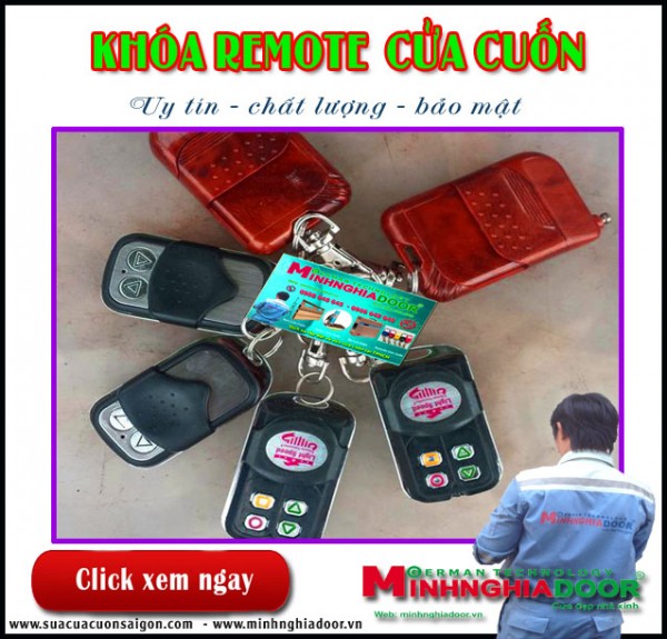 Bán remote cửa cuốn
