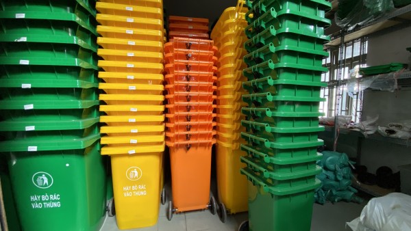 Bán thùng rác nhựa chất lượng, giá rẻ TPHCM 