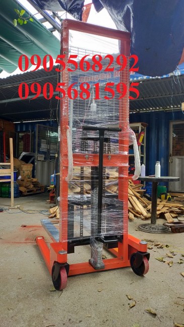 Bán xe nâng tay cao giá rẻ nâng hàng từ 1m6-3m tại Quảng Bình Quảng Trị Huế 0905681595