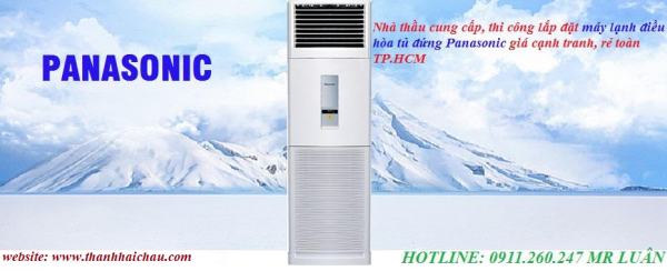 Bảng báo giá máy lạnh tủ đứng Panasonic cho các công trình