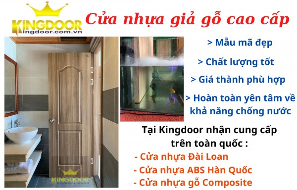 Báo giá các loại cửa nhựa giả gỗ cao cấp năm 2021 - Kingdoor