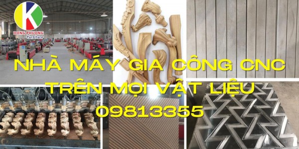 Báo giá gia công CNC( cắt, khắc, chạm, tiện) tại Bình Dương