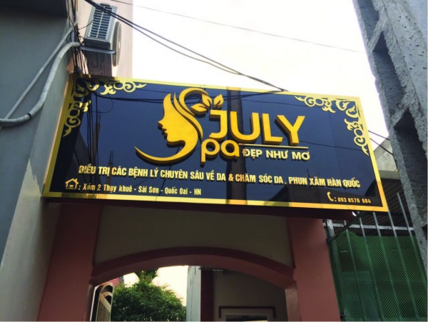 báo giá làm biển chữ nổi đẹp giá tốt