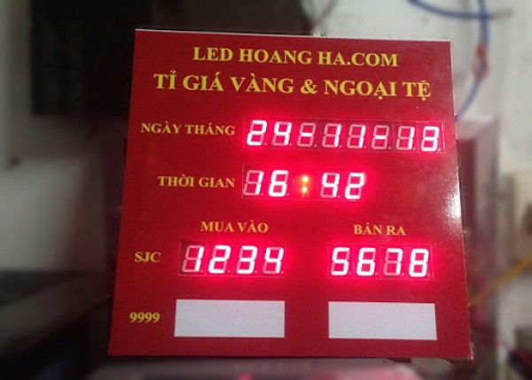 Báo giá làm biển led tỷ giá chất lượng nhất