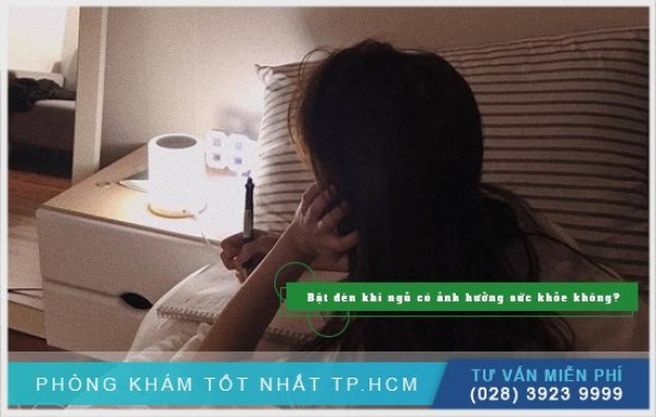 Bật đèn khi ngủ có ảnh hưởng gì không