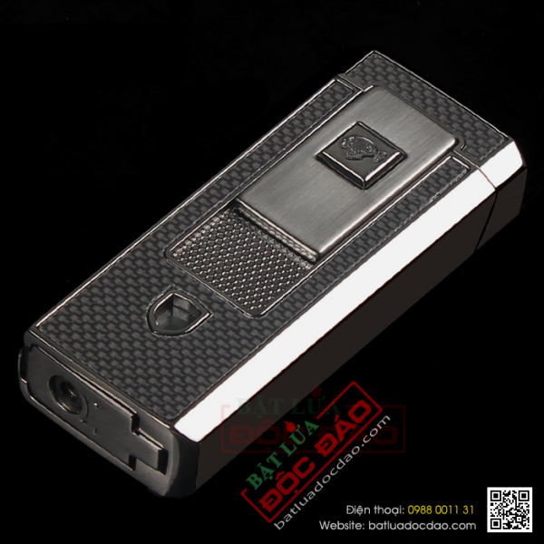 Bật lửa Cohiba 2 tia kèm đục lỗ cao cấp, free ship