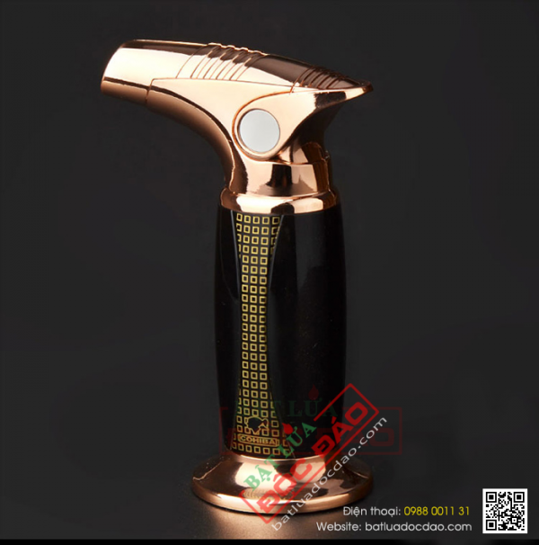 Bật lửa khò, bật lửa xì gà Cohiba 1 tia để bàn cob96
