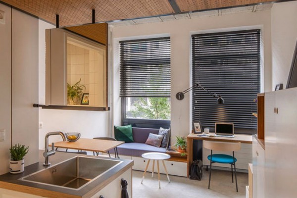 Bất ngờ với tác dụng của chiếc bàn gấp gọn thông minh