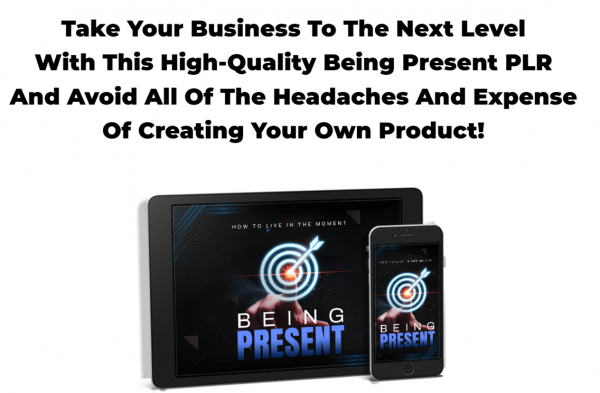 Being Present PLR OTO - 1st to 9th All 9 OTOs Details Here + 88VIP 2,000 Bonuses