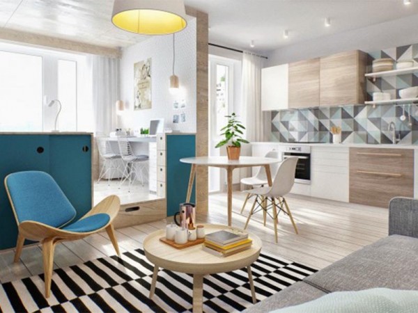 Bí quyết phân chia không gian thông minh cho nhà nhỏ