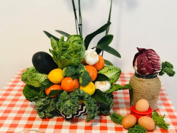 Bí quyết sử dụng rau củ trang trí nhà cửa độc lạ