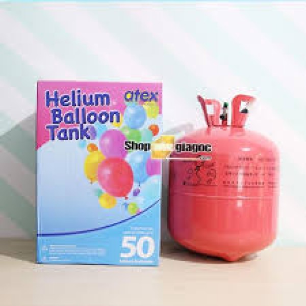 Bình khí helium nhỏ bơm bóng bay