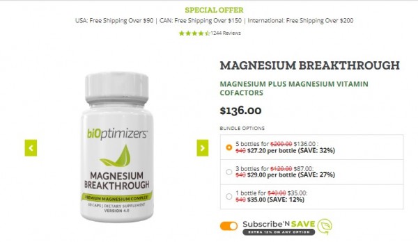 BiOptimizers Magnesium Breakthrough |#EXCITING NEWS|:BiOptimizers Magnesium Boost up Energy!