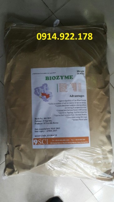 Biozyme Enzyme tăng trọng cho vật nuôi