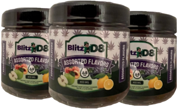 Blitz D8 CBD Gummies (#1 Pain Relief) Fast Acting And Effective Delta 8!