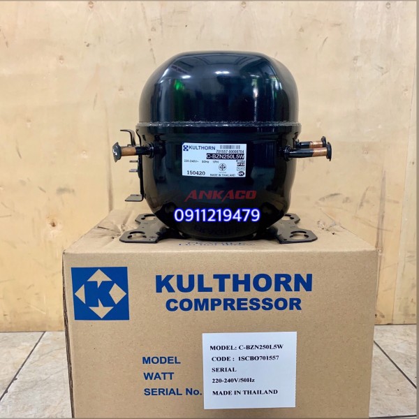 Block - máy nén lạnh Kulthorn 1/3 HP C-BZN250L5Z