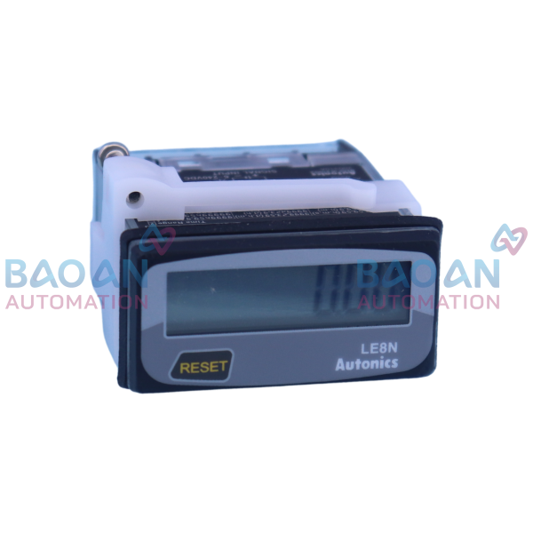 Bộ đặt thời gian màn hình kỹ thuật số lcd autonics LE8n-BF