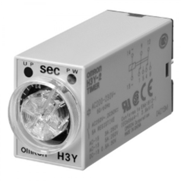 Bộ đặt thời gian omron H3Y-2 AC200-230 30M omi