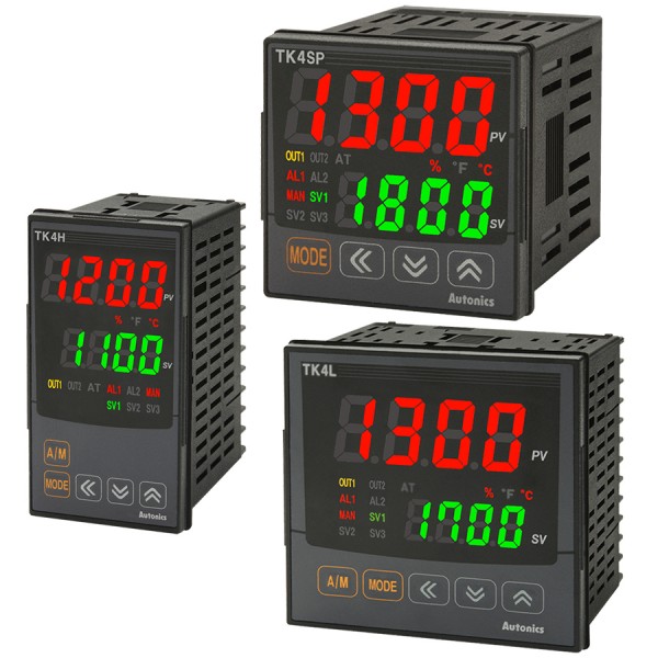 Bộ điều khiển nhiệt độ loại PID, hiển thị đơn, tiết kiệm chi phí AUTONICS TC4M-14R