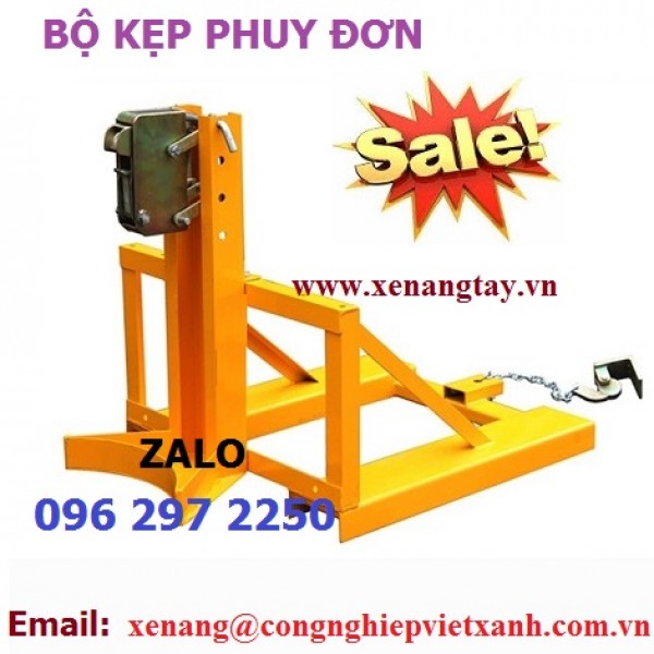 Bộ kẹp phuy đơn kẹp phuy sắt giá tốt