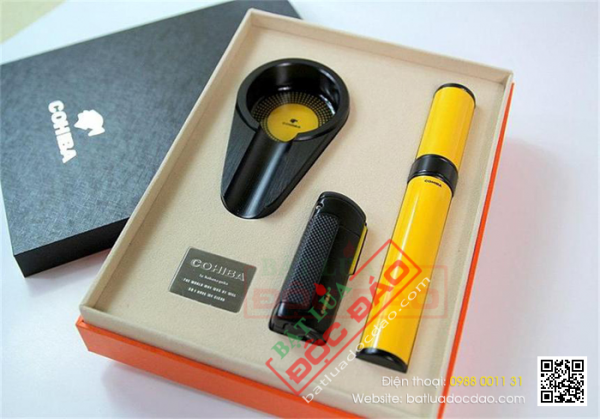 Bộ phụ kiện xì gà Cohiba T308 cao cấp (quà biếu sếp)