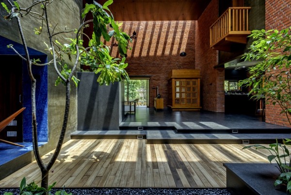 Bố trí không gian sinh hoạt gần gũi với thiên nhiên